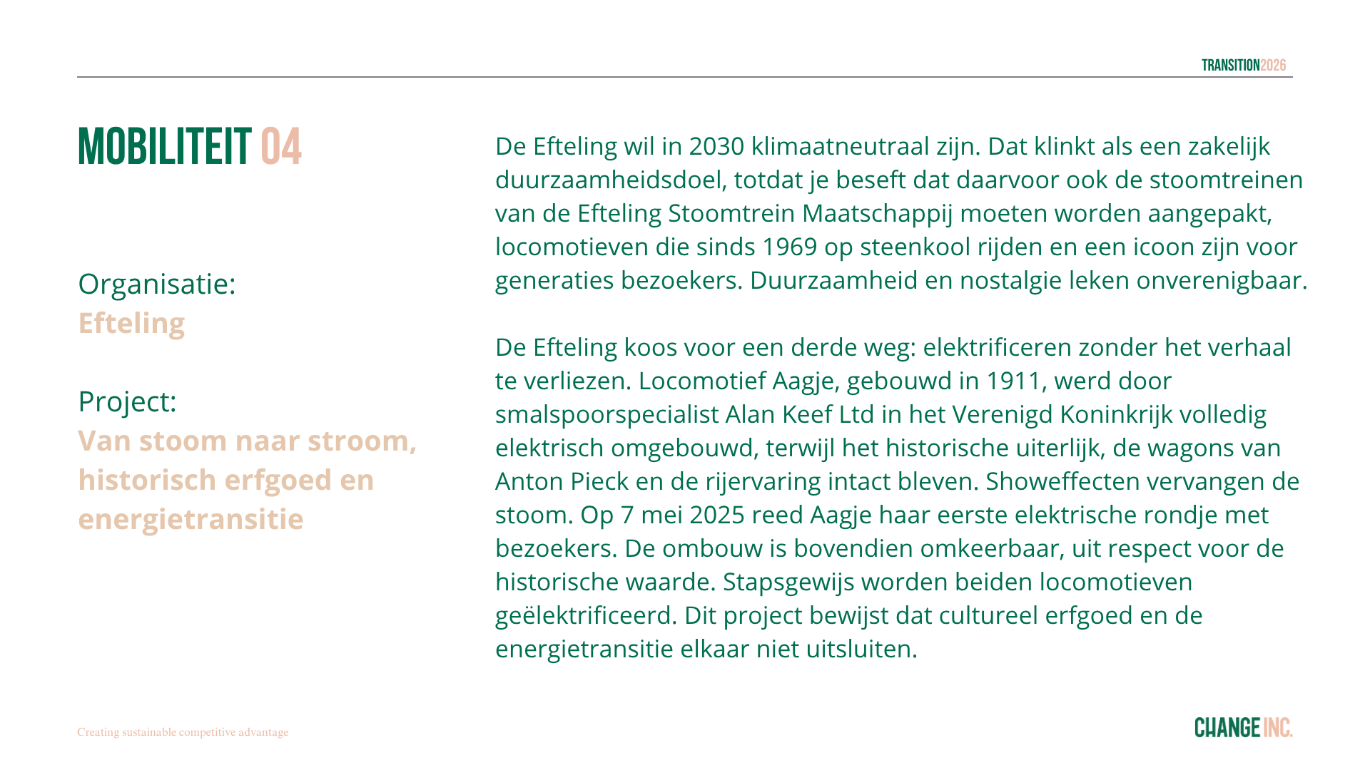 Transition Awards - Efteling